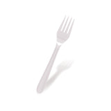 Fun® Bio'd Premium White Fork 6.8in [18pcsx1pkt]