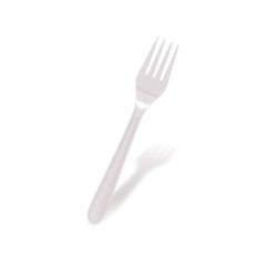 Fun Bio'd White Forks 6.8in [18pcs x 1pkt]