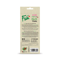 Fun Bio'd Sky Blue Forks 6.8in [18pcs x 1pkt]