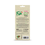 Fun® Bio'd Colors Kiwi Green Fork 6.8in [18pcs x 1pkt]