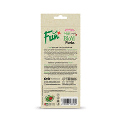 Fun® Bio'd Kiwi Green Forks 6.8in [18pcs x 1pkt]