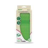 Fun® Bio'd Colors Kiwi Green Fork 6.8in [18pcs x 1pkt]