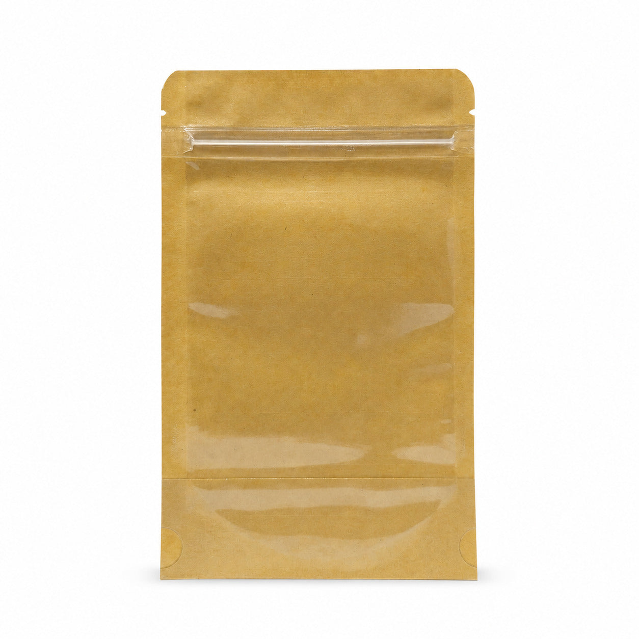 Fun Laminated Plastic Stand-Up Pouch with Zipper & Window 10x20+4cm [50pcs x 1bag]