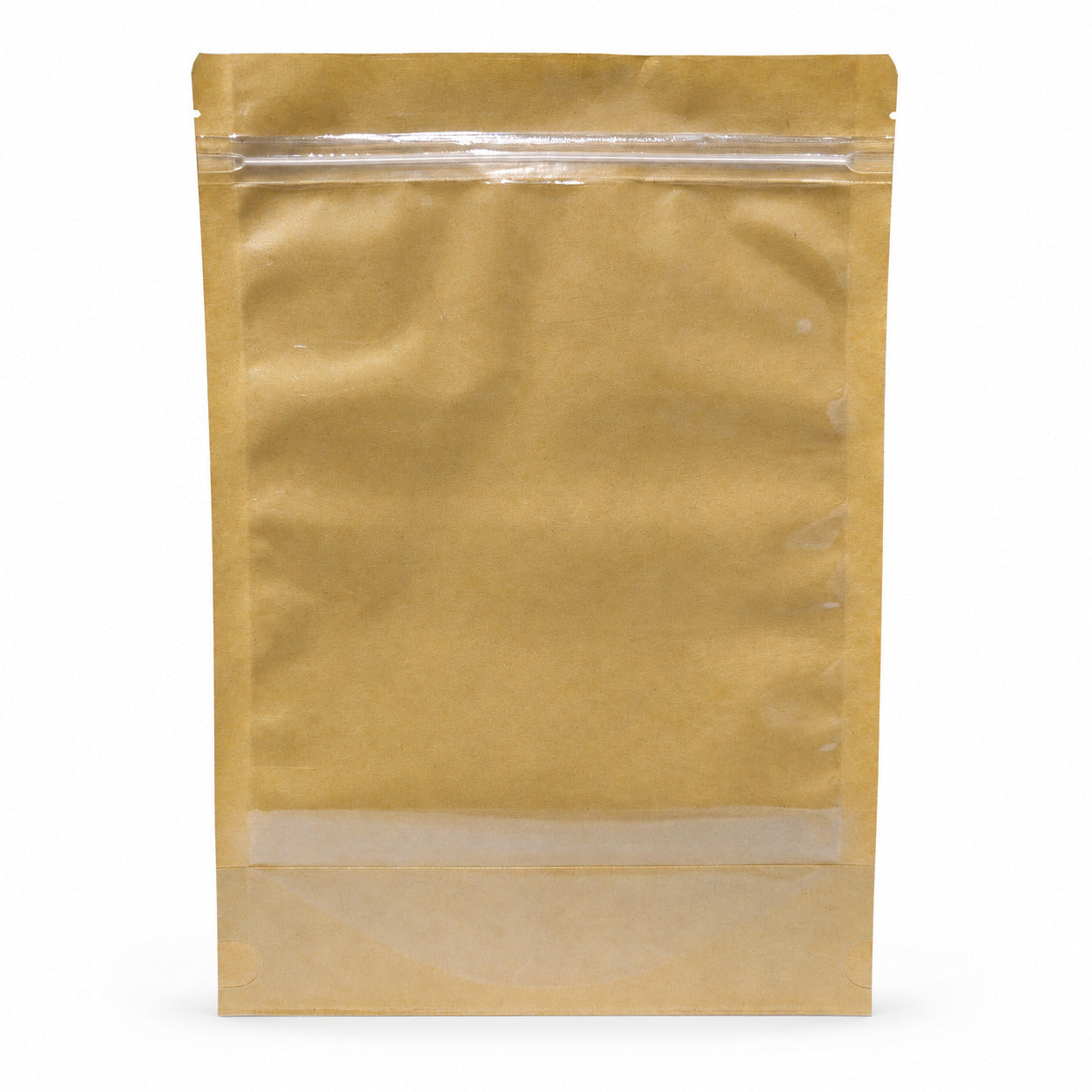 Fun Laminated Plastic Stand-Up Pouch with Zipper & Window 20x30+5cm [50pcs x 1bag]