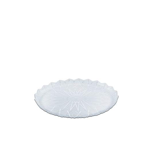 Cristalpac Crystal-Like Plastic Platter ?20x2cm - PS [P:25pcsx1pkt]