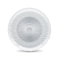 Fun Crystal-Like Plastic Clear Platters [5pcs x 1pkt]