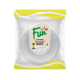 Fun® Plastic White Bowl 10cm [50pcs x 1pkt]