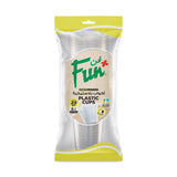 Fun® Plastic Clear Cup  PET 8oz, 12oz, and 20oz