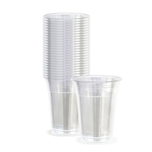 Fun® Plastic Clear Cups 8, 12, and 20oz