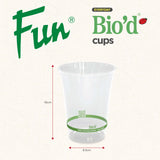 Fun® Bio'd Clear Cup 10oz Pack of 15