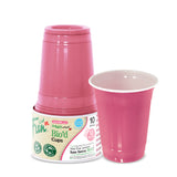 Fun® Bio'd PP Blush Pink Cup 12oz [10pcs x 1pkt]