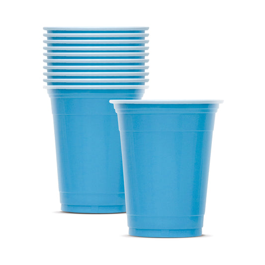 Fun® Bio'd Sky Blue Cup 12oz [10pcs x 1pkt]