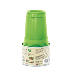 Fun Bio'd Kiwi Green Cups 12oz [10pcs x 1pkt]