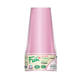 Fun Colors Bio`d Cups 20 oz - Blush Pink (Pack of 10)