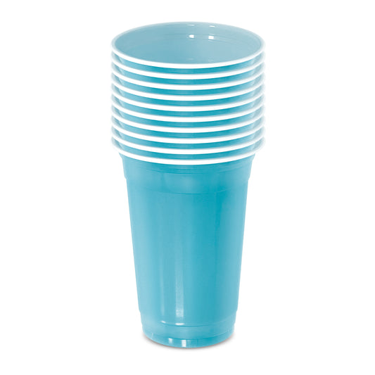 Fun® Bio'd Sky Blue Cup 20oz [10pcs x 1pkt]