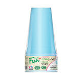 Fun Colors Bio`d Cups 20 oz - Sky Blue (Pack of 10)