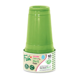 Fun® Colors Bio`d Cups 20 oz - Kiwi Green (Pack of 10)