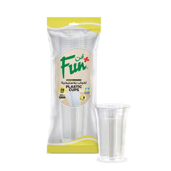 Fun Plastic Clear Cups 8, 12, and 20oz