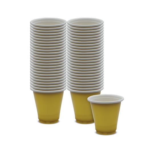 Fun® Plastic Assorted Color Cup 3oz [50pcs x 1pkt]