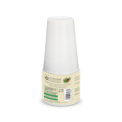 Fun Bio'd White Cups 5oz [25pcs x 1pkt]