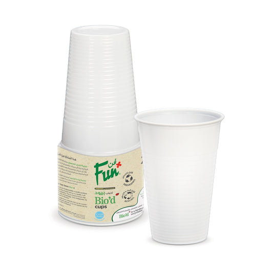 Fun® Bio'd White Cup 5oz [25pcs x 1pkt]