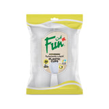 Fun® Plastic White Cup 6oz [50pcs x 1pkt]