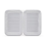 Fun® Rectangular Plastic White Tray No.1 [1Kg]