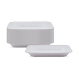 Fun® Rectangular Plastic White Tray No.1 [1Kg]