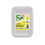 Fun® Rectangular Plastic White Tray No.1 [1Kg]