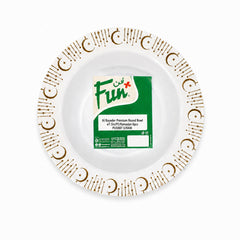 Fun Premium PS Round Bowls Ø7.5in – Ramadan Design [6pcs × 1bag]