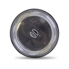 Fun Plastic Microwavable Round Black Containers with Clear Lids [5pcs x1 pkt]