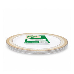 Fun Premium PS Gold Round Plates Ø7in [6pcs × 1bag]