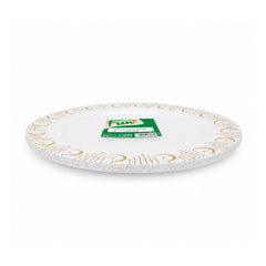 Fun Premium PS Gold-Trimmed Round Plates Ø7in [6pcs × 1bag]