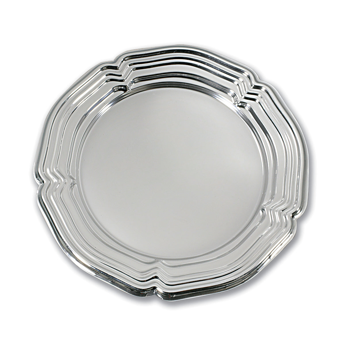 Royal Round Louis xiv Platter Ø34cm - Silver [P:1pc]
