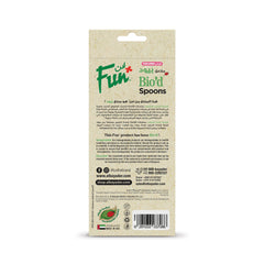 Fun Bio'd Blush Pink Spoons 6.5in [18pcs x 1pkt]