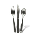 Fun® Plastic Premium Silver Cutlery Set [18pcs x 1pkt]