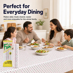 Fun Biodegradable Printed Soufra Table Covers 1x1.2m (30 Sheets) [1rl x 1pkt]