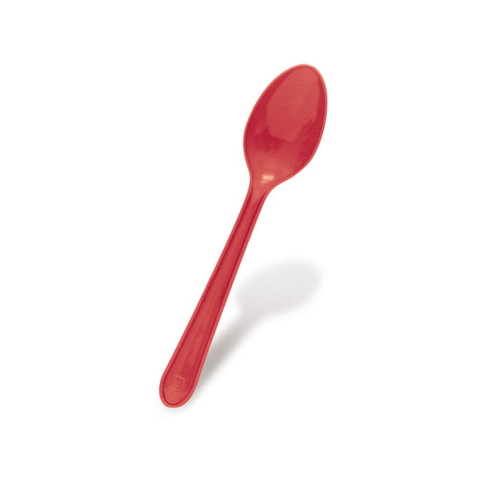 Fun® Bio'd Ruby Red Spoons 6.5in [18pcs x 1pkt]