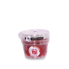Fun Round Containers 500cc with Flat Bases and Lids - Unique Occasions Design [5pcs x 1pkt]