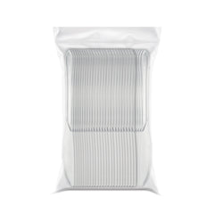 Fun® Heavy Duty Plastic Clear Knives 7.6in [50pcs x 1pkt]