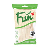 Fun® Wooden Evergreen Knives 6.5in [25pcs x 1pkt]