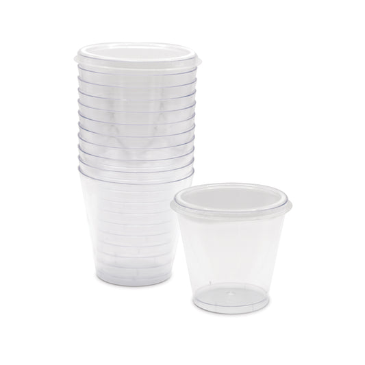 Fun® Verrine Clear Cups 190ml [12pcs x 1pkt]