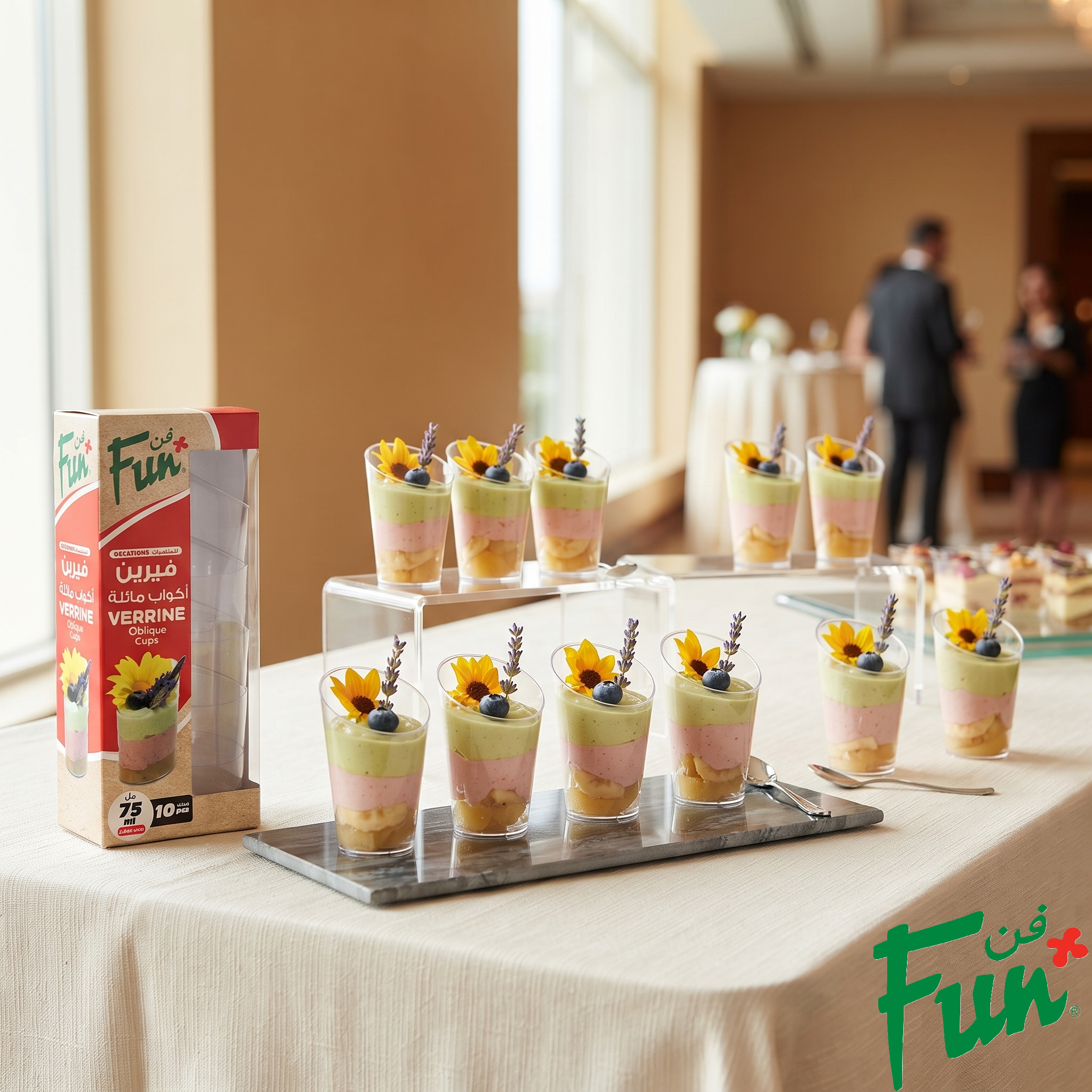 Fun Verrine Oblique Cups 75ml