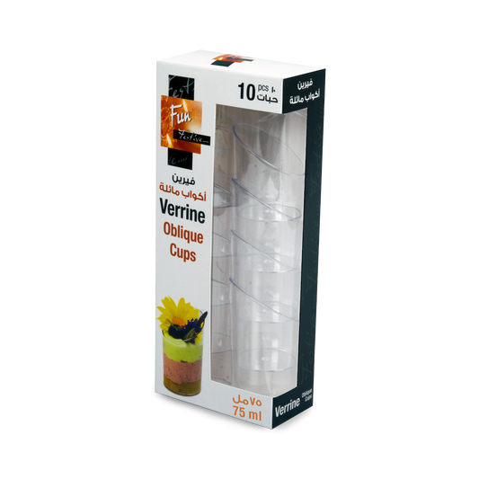 Fun® Verrine Oblique Cups 75ml