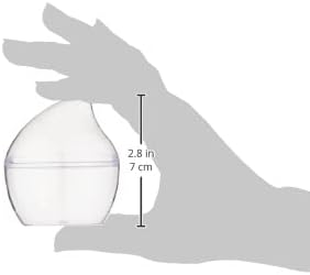 Fun Verrine Peach Shaped Bowls 75ml with Lids [12pcs x 1pkt]