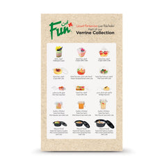 Fun Verrine Clear Cups 190ml with Lid [24pcs x 1pkt]