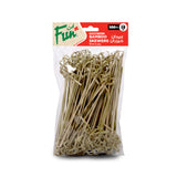 Fun® Bamboo Skewers 15cm - Bow [P:100pcsx1pkt]