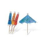 Fun® Parasol Bamboo Picks Assorted Colours [12pcs x 1pkt]