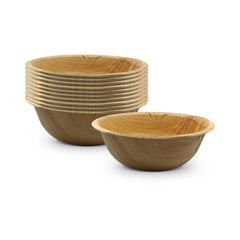 Fun® Palm Bio Leaf Round Bowls 16oz [10pcs x 1pkt]
