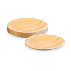 Fun Palm Microwavable Round Plates [10pcs x 1pkt]